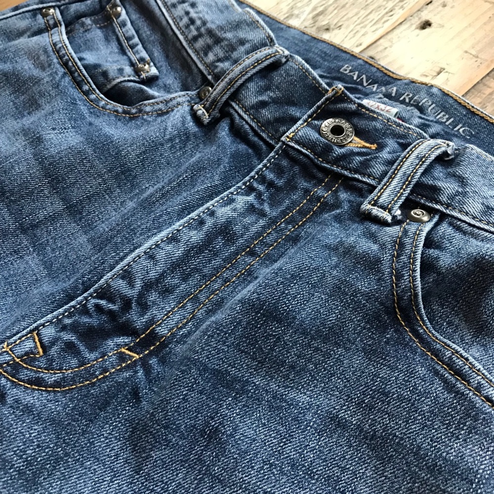 Banana Republic Men’s Straight Jeans 32x32 - Picture 4 of 6